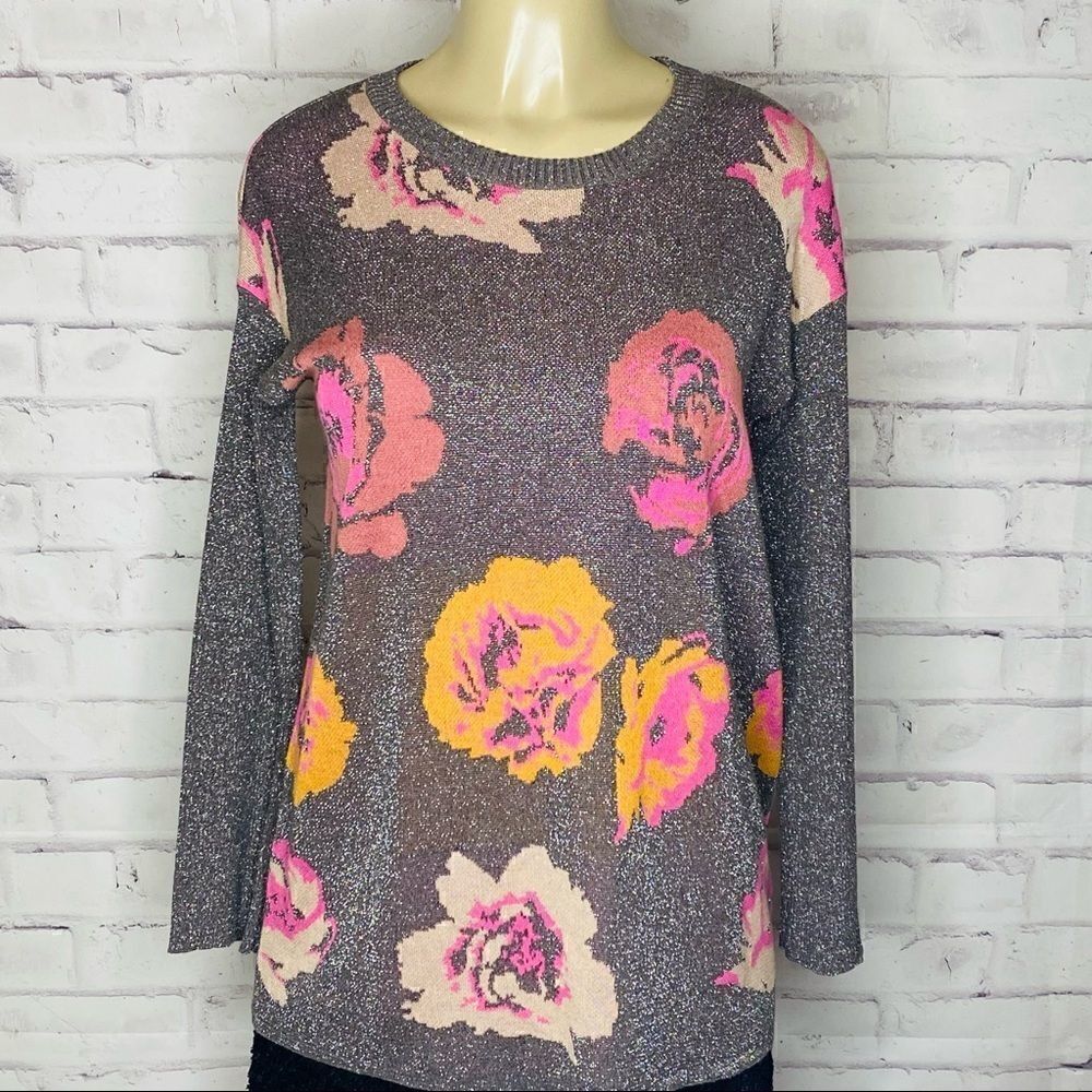 Bitte Kai Rand floral shimmer sweater